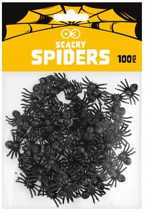 Konfetti na Halloween Pająk Pająki 100 sztuk HAL-092 - obrazek 2
