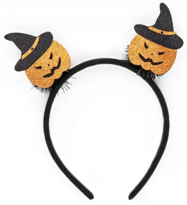Opaska na Halloween Dynie 18x17cm HAL-203