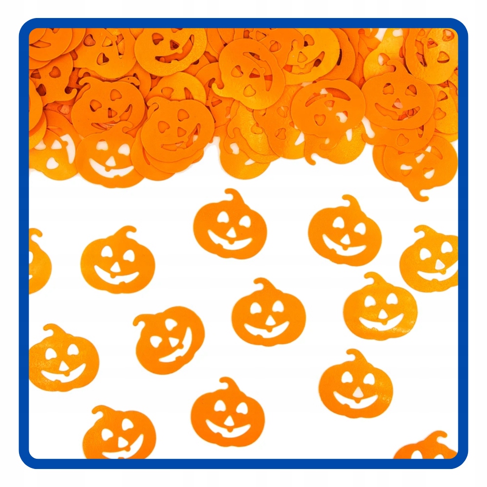 Konfetti foliowe na Halloween Dynia Dynie 15 g HAL-088 - obrazek 3