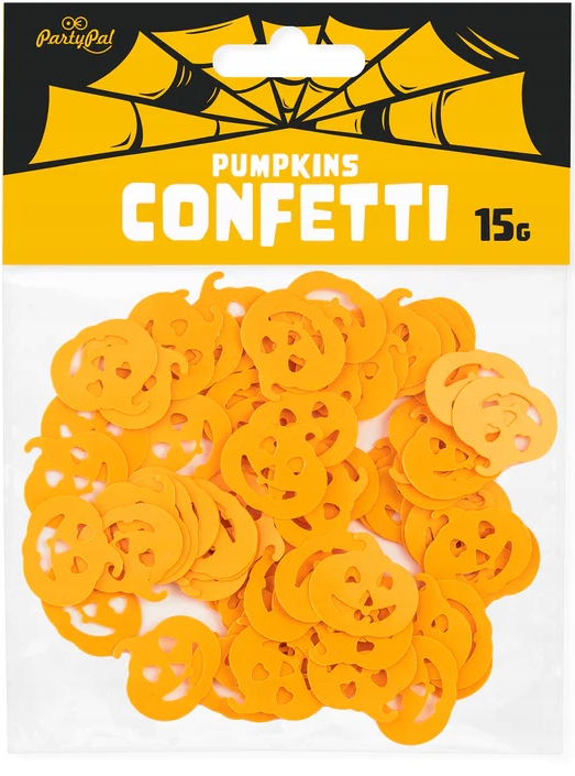 Konfetti foliowe na Halloween Dynia Dynie 15 g HAL-088 - obrazek 2