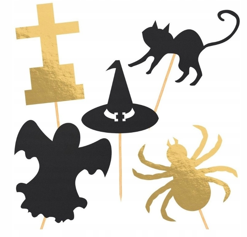 Toppery Pikery Na Halloween 5 Sztuk HAL-017