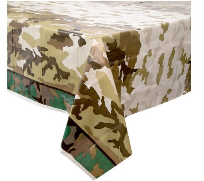 Obrus foliowy Moro WOJSKO 137x213 cm Urodziny