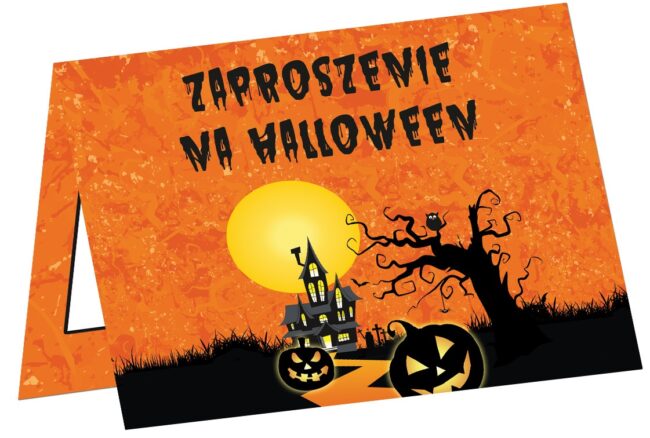 zaproszenie na halloween