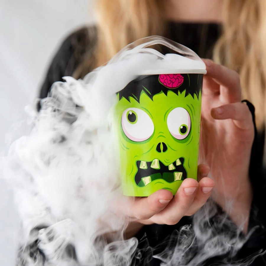 Kubeczki papierowe Halloween Monsters Potwory 6 sztuk HAL-073 - obrazek 3