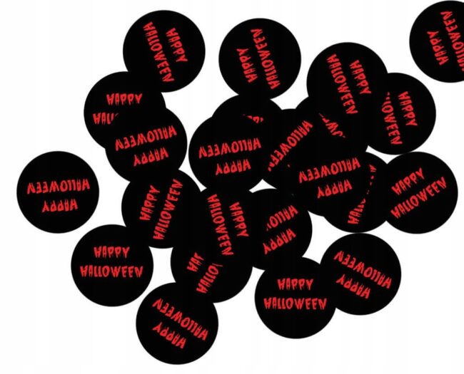 Konfetti papierowe Krwawe Halloween ok 36 sztuk HAL-070