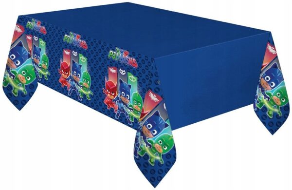 Obrus Foliowy urodzinowy Pidżamersi PJ Masks 120x180 cm