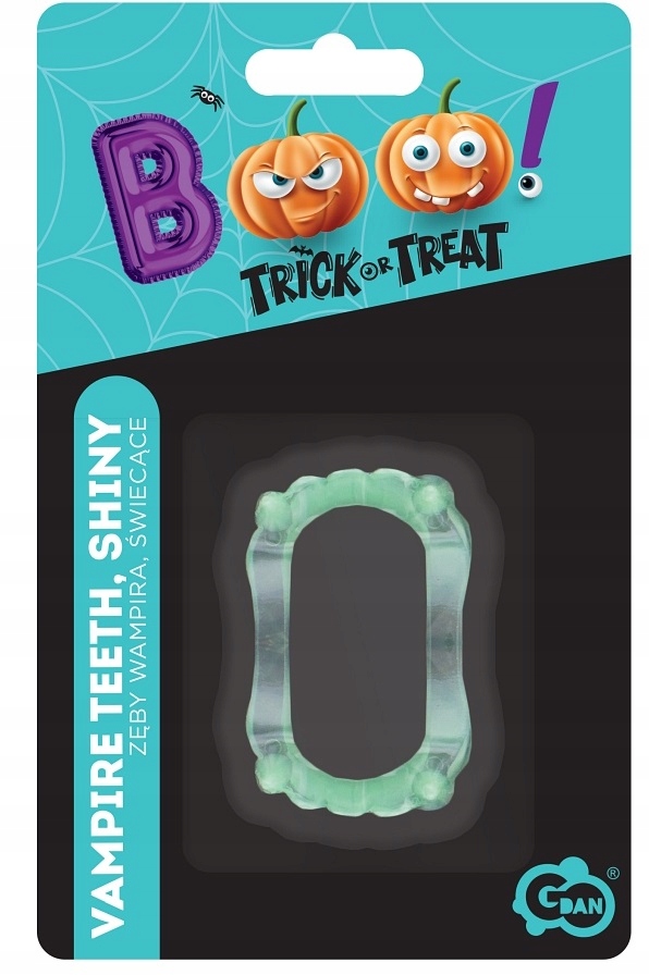 Zęby Wampira świecące Szczęka Halloween HAL-041