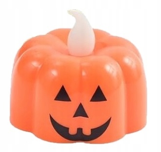 Lampka LED pomarańczowa Dynia HALLOWEEN HAL-219