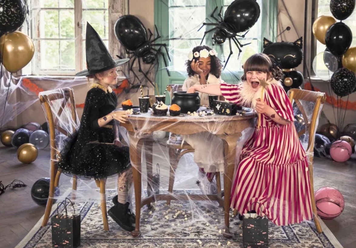 Balon foliowy Czarny Pająk 60x101 cm Halloween HAL-100 - obrazek 3