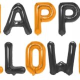 balon napis Halloween