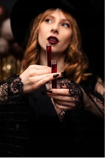 Probówki Kieliszki do picia na Halloween 13 ml 6 sztuk HAL-215 - obrazek 3