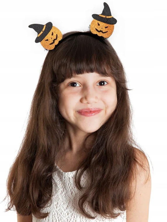 Opaska na Halloween Dynie 18x17cm HAL-203 - obrazek 3