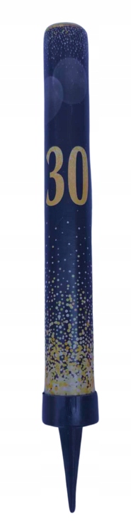 Fontanna tortowa 30 Urodziny Rocznica 12 cm 1 Sztuka - obrazek 2