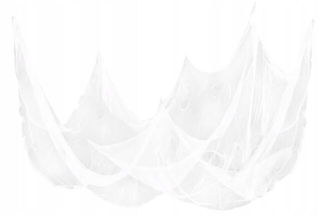 Dekoracja na Halloween biała 210x300 cm HAL-233