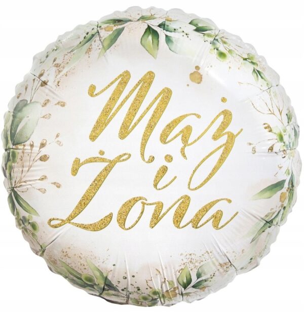 balon okrągły mąż żona