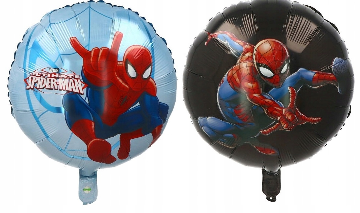 Zestaw Balony Spider-Man 1-9 Urodziny + Imię - obrazek 3