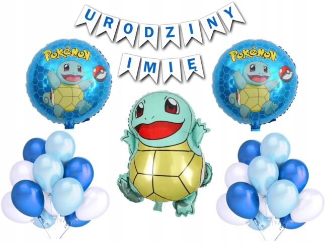 zestaw pokemon Squirtle