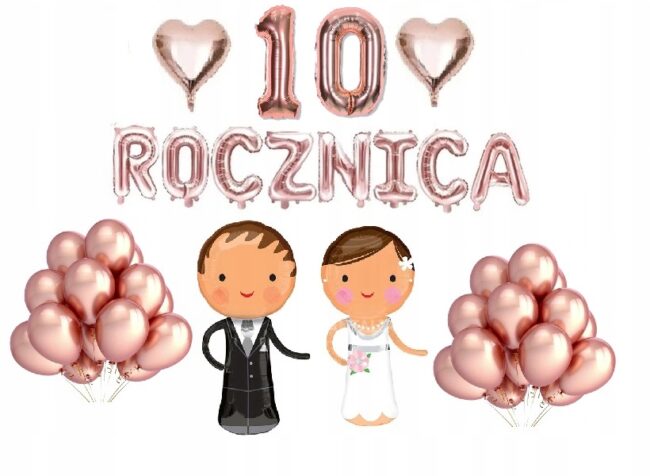 Zestaw na 10 Rocznicę ślubu