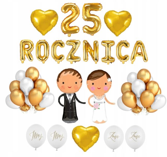 25 Rocznica Ślubu Zestaw