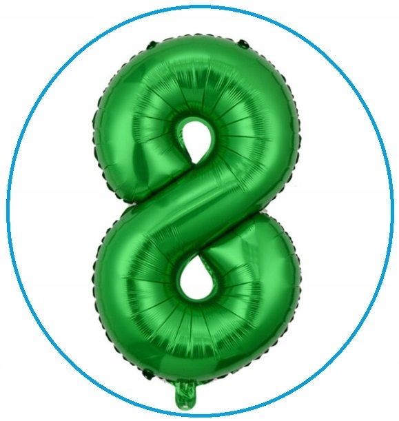 Balony zestaw dekoracyjny 8 Urodziny Piłka Nożna Piłkarz Zestaw 5 balonów - obrazek 2