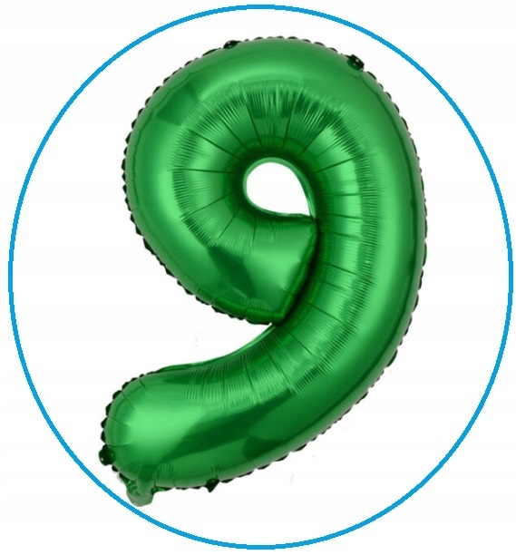 Balony zestaw dekoracyjny 9 Urodziny Piłka Nożna Piłkarz Zestaw 5 balonów - obrazek 2