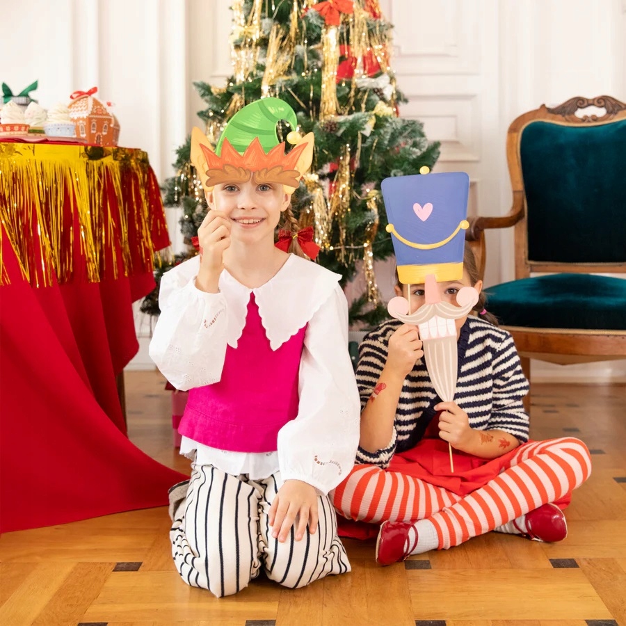 Rekwizyty do zdjęć Święta Boże Narodzenie mix 13 sztuk BNAR-187 - obrazek 2