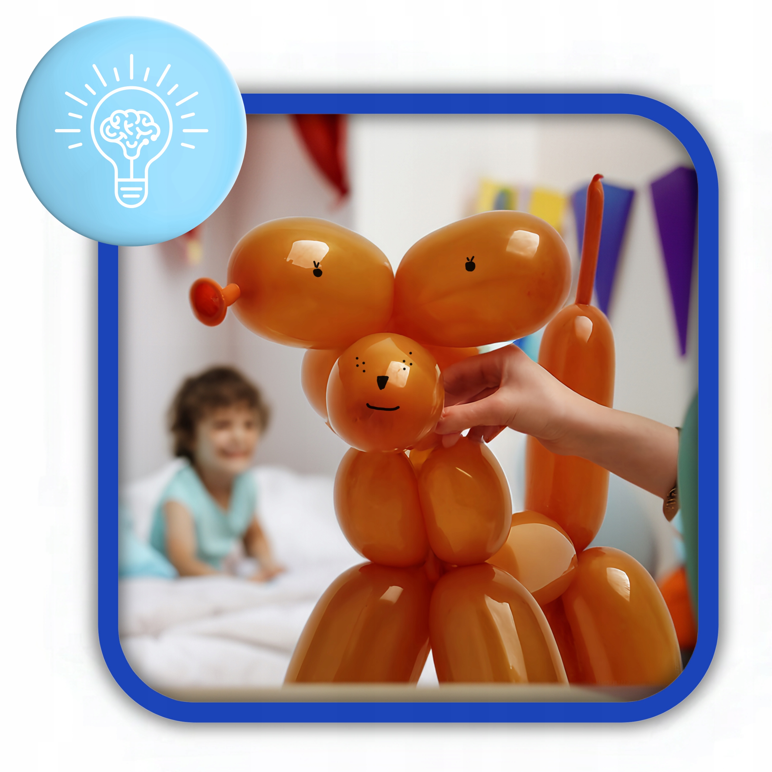 Balony do modelowania skręcania GEMAR 100 szt Pompka Marker długie rurki - obrazek 9