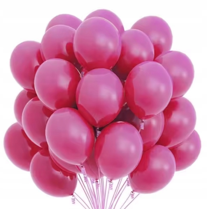 Balony lateksowe różowe