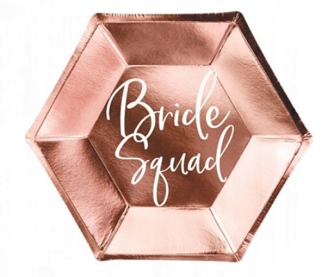 Wieczór Panieński Bride Talerzyki Kubki Serwetki - obrazek 2