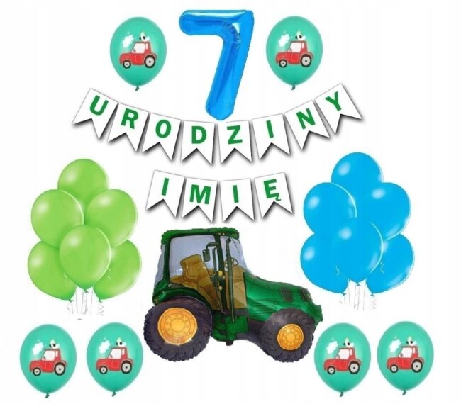 Zestaw 7 urodziny Farma