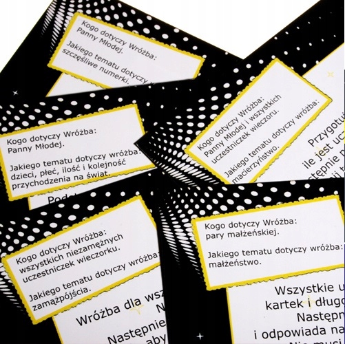 Gra imprezowa towarzyska na WIECZÓR PANIEŃSKI WRÓŻBY Panieńskie - obrazek 2