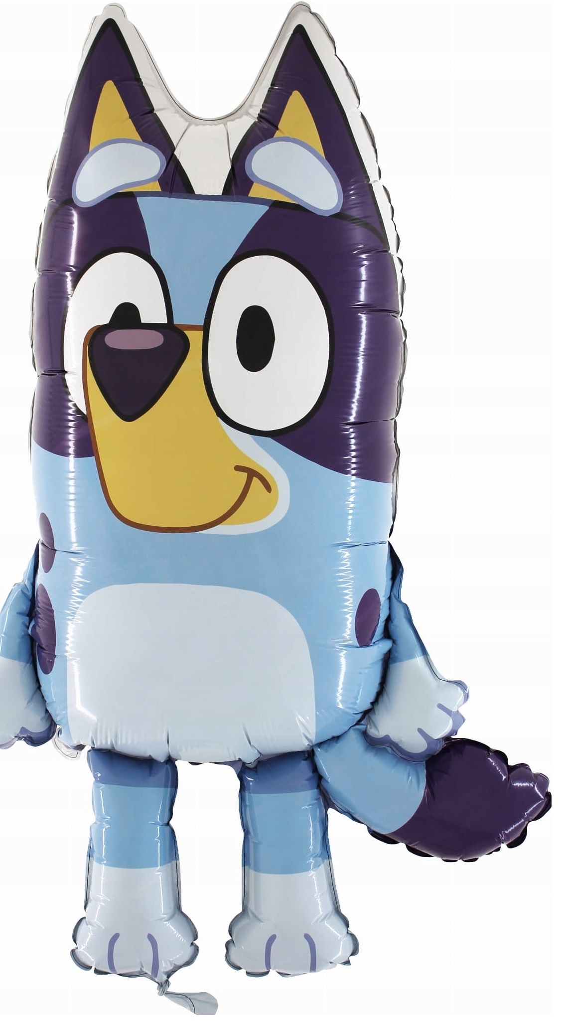 Balony Zestaw urodzinowy Piesek Bluey 4 Urodziny Baner + Imię - obrazek 2