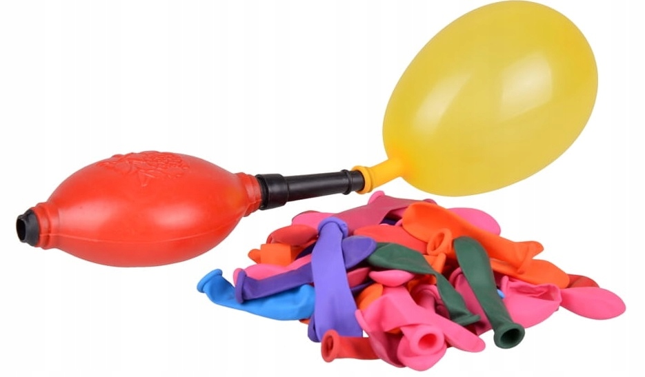 Balony bomby wodne z pompką mix 45 sztuk Śmigus Dyngus Wielkanoc WLK-042