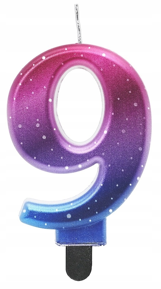 świeczka ombre 9