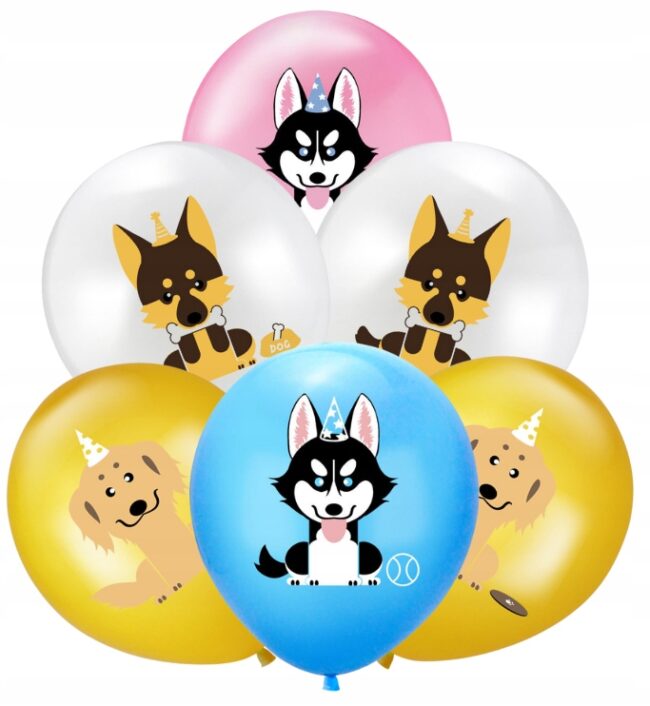 balony urodzinowe w pieski