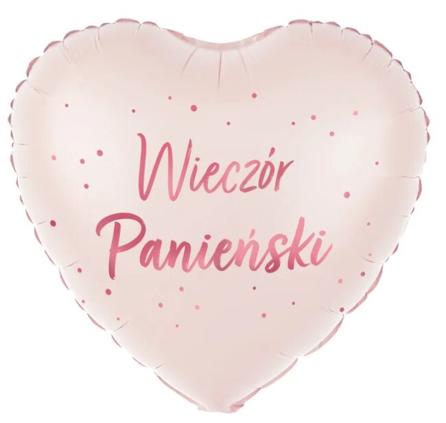 balon serce wieczór panieński