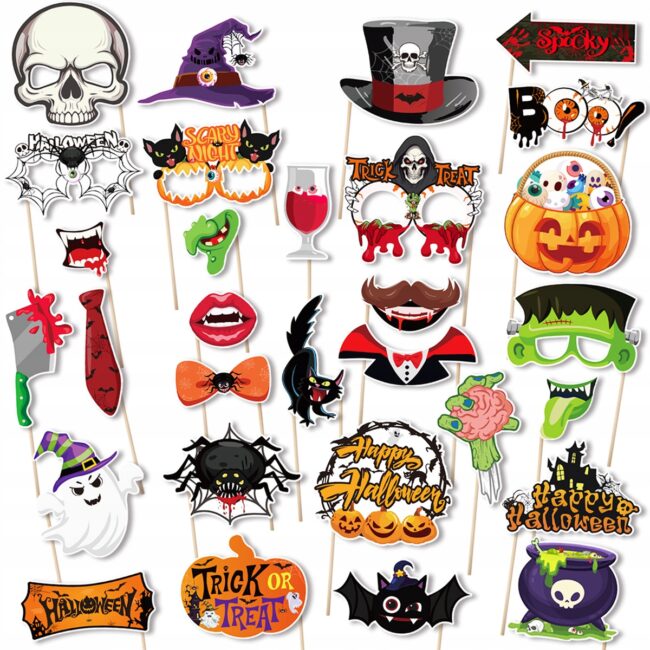 Rekwizyty do zdjęć Halloween