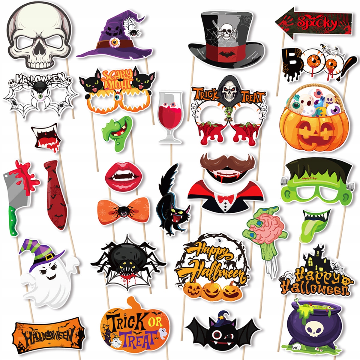 Rekwizyty do zdjęć Halloween