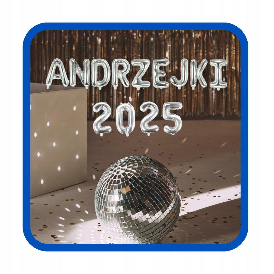 Zestaw na Andrzejki 2025 Kurtyna Balony Baner Dekoracje Bal Andrzejkowy A01 - obrazek 2