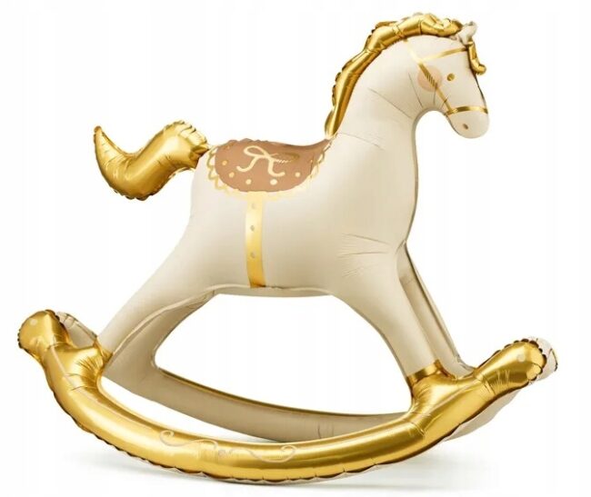 Balon foliowy stojący Koń na biegunach