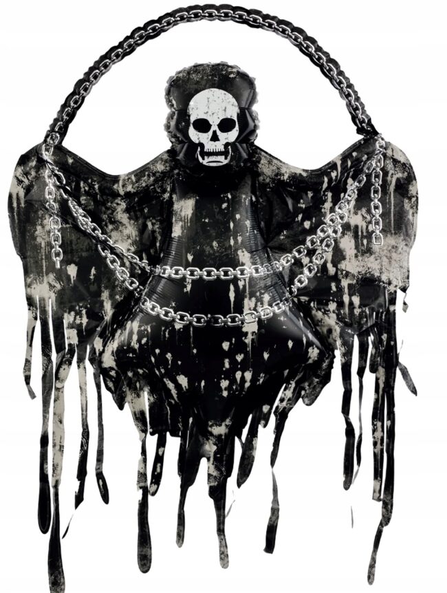 Balon foliowy Śmierć z łańcuchami Halloween 118x150 cm H-169