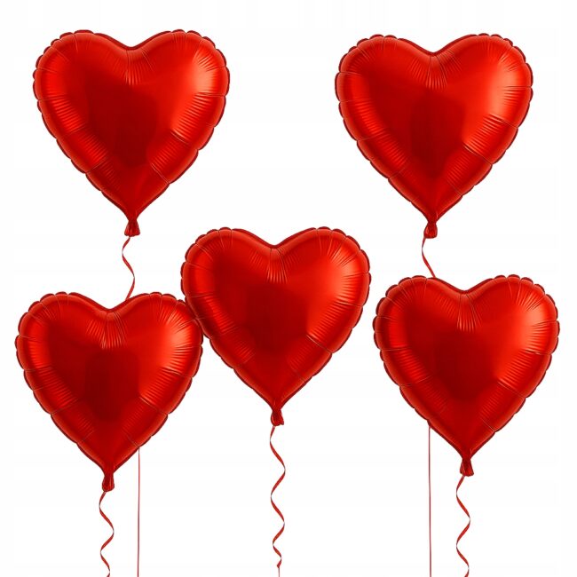 Balony foliowe Serca