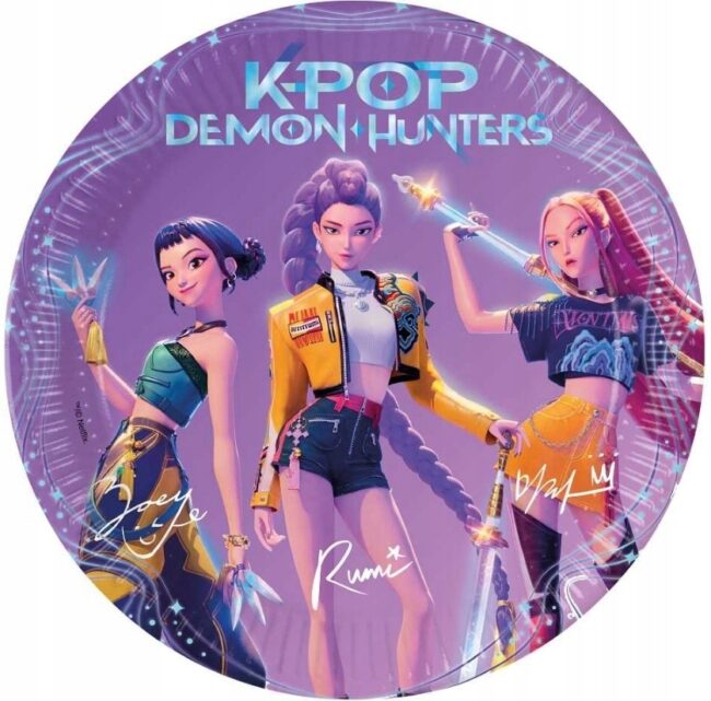 Talerzyki papierowe K-POP