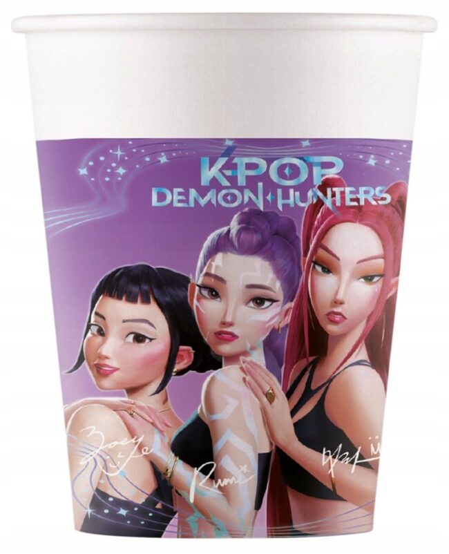 Kubeczki papierowe K-POP Demon