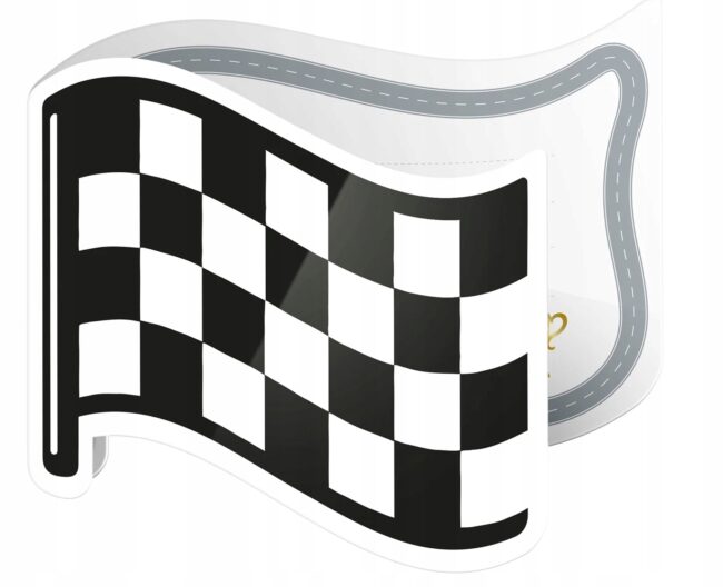 Zaproszenia Flaga Wyścigowa