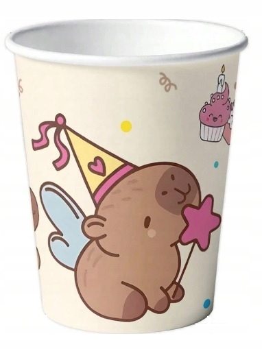 Kubeczki papierowe Kapibara