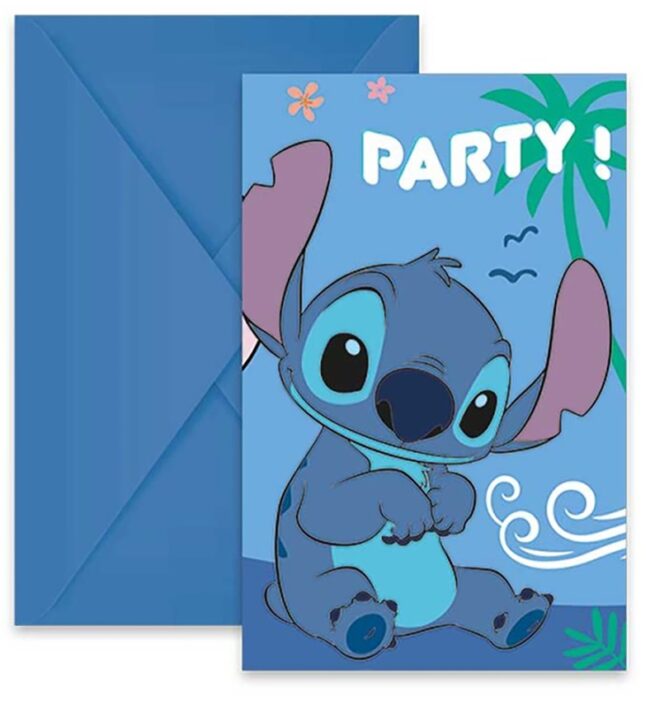 Zaproszenia Stitch