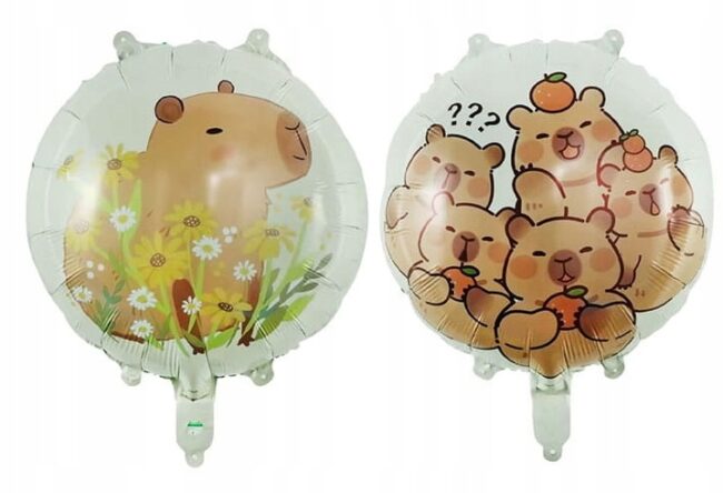 Balon Foliowy dwustronny Kapibara