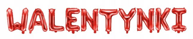 balon napis walentynki
