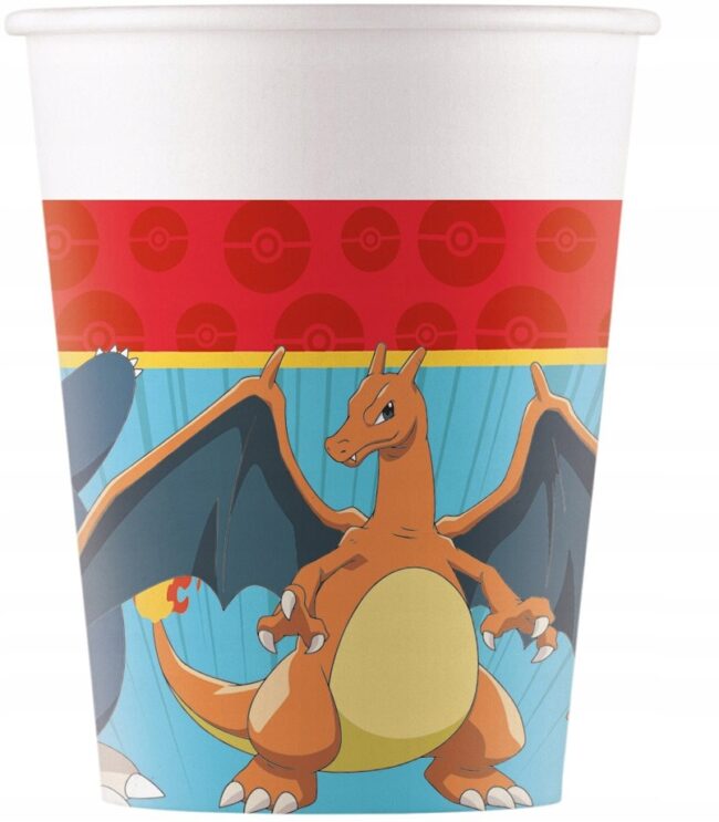 Kubeczki papierowe Pokemon